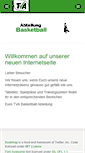Mobile Screenshot of basketball.tv-anrath.de